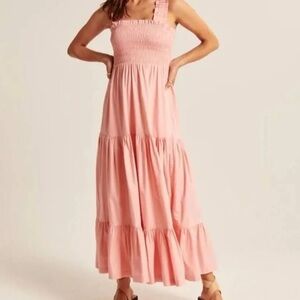 Abercrombie Tiered Maxi Dress